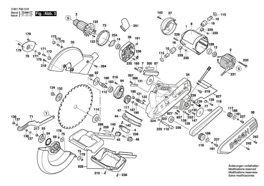 Bosch 5312 3601F65510 12