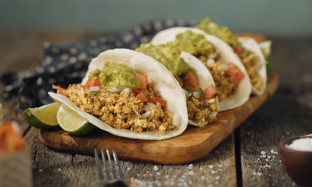 Machaca Breakfast Tacos