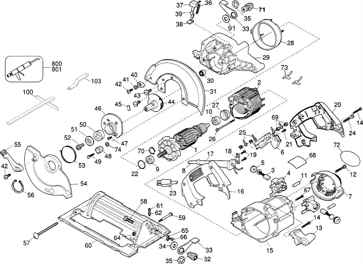 Dewalt Circular Saw Parts Diagram | Reviewmotors.co