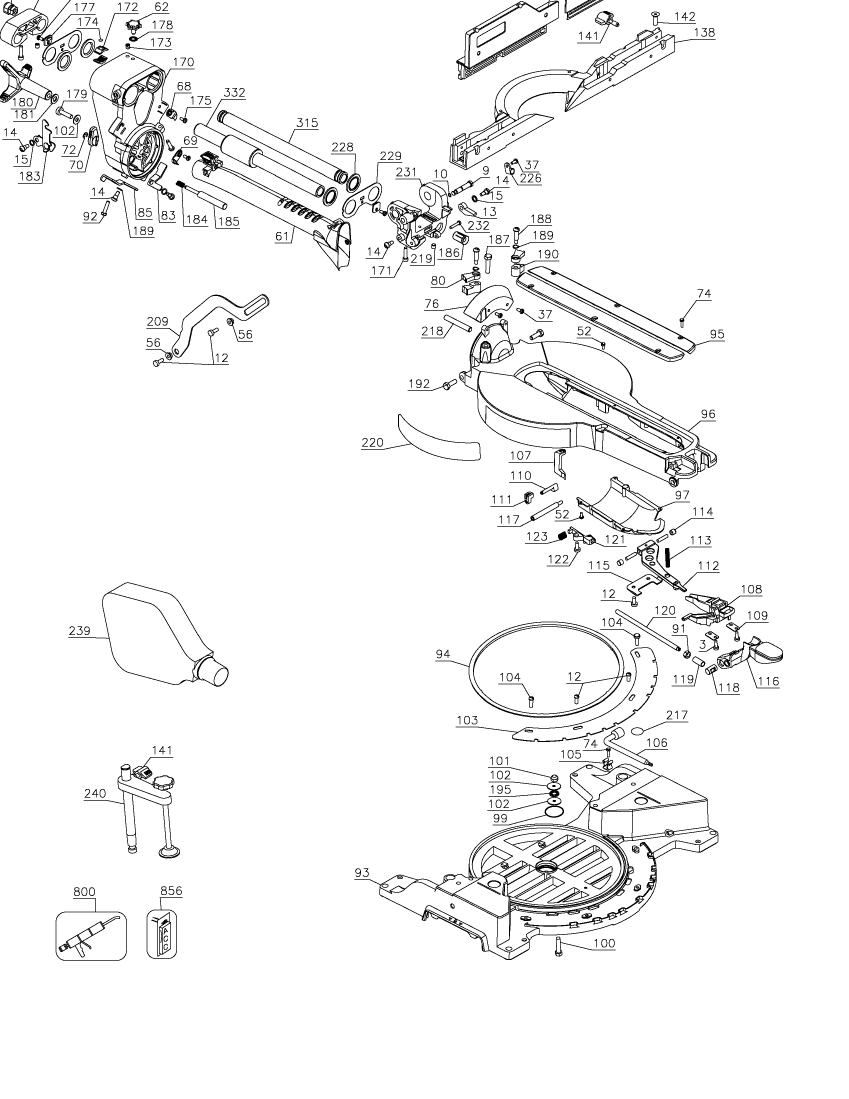 Dws782 miter saw 2025