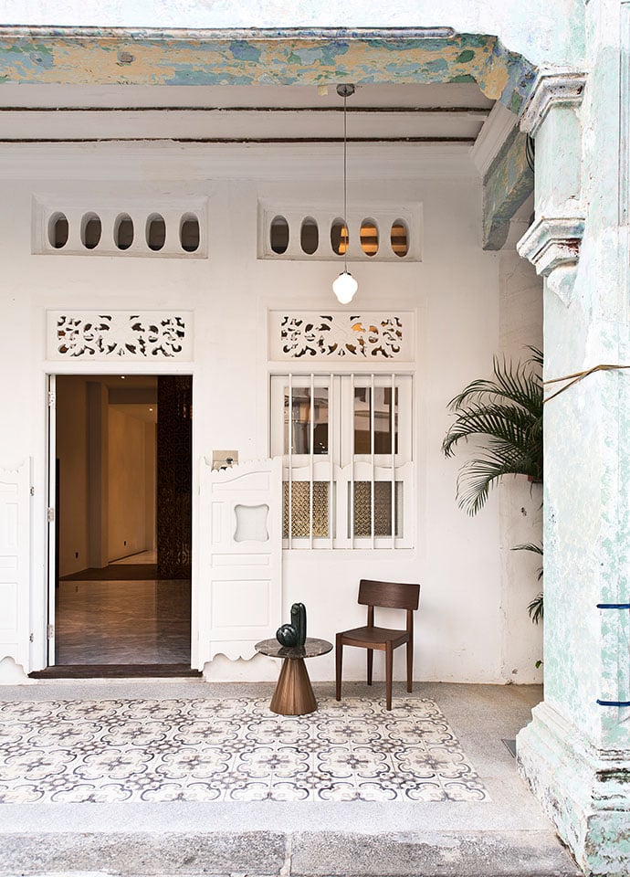 The shophouse by Architology. Photos c/o Architology. 