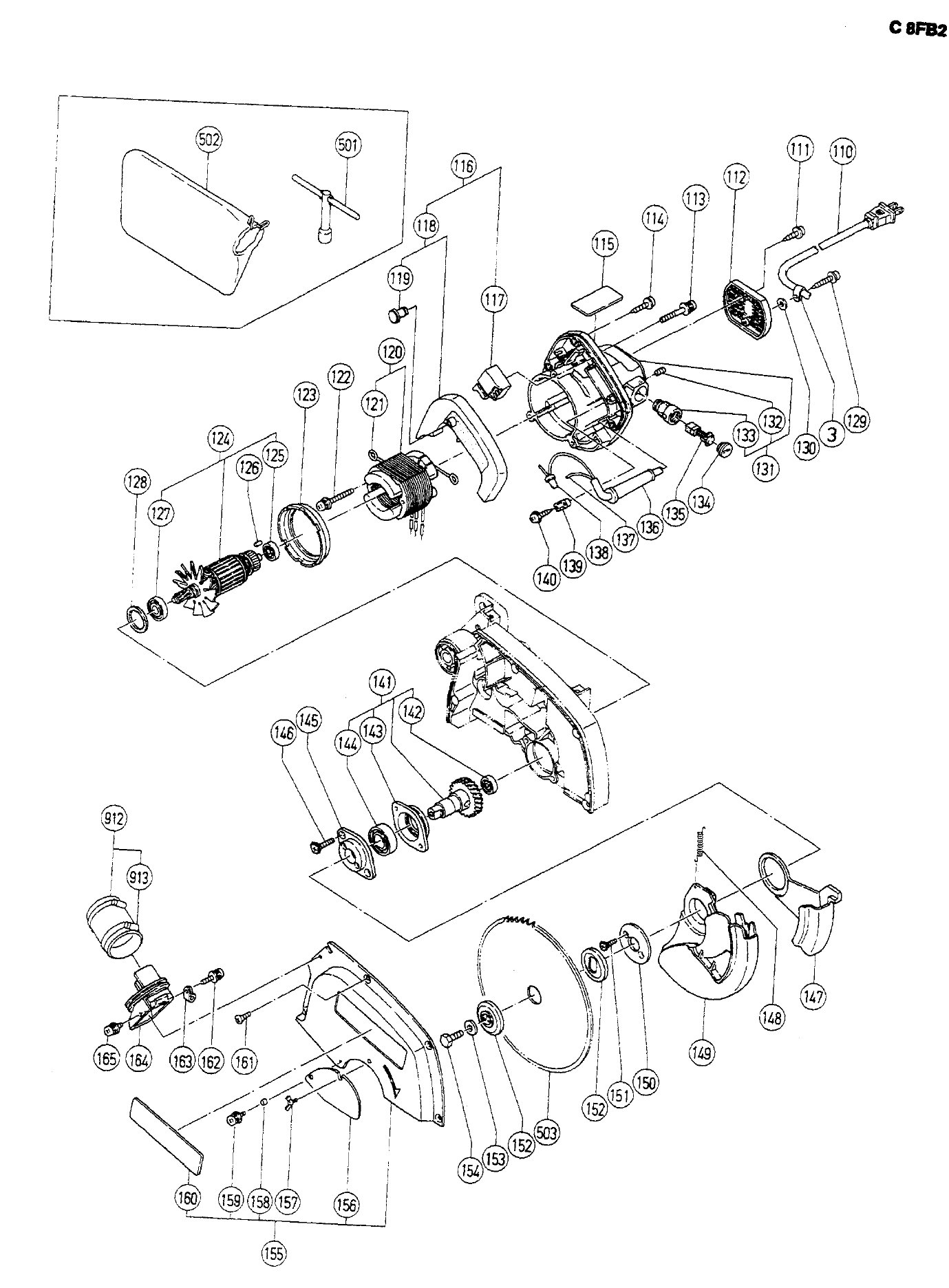 Hitachi C10Fs 10 Slide Compound Miter Saw Model Schematic, 44% OFF