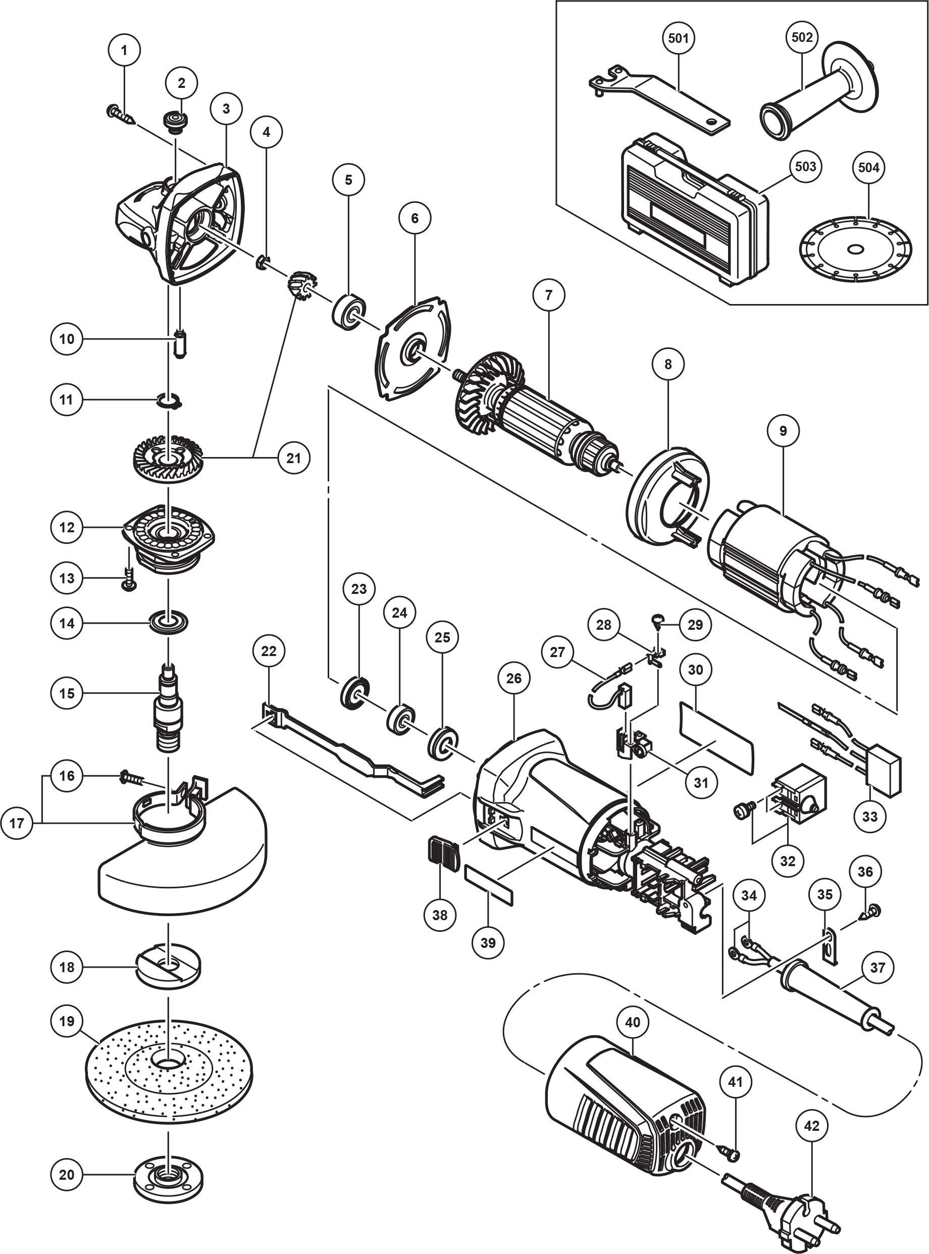 Hitachi G12Sr4 4-1/2