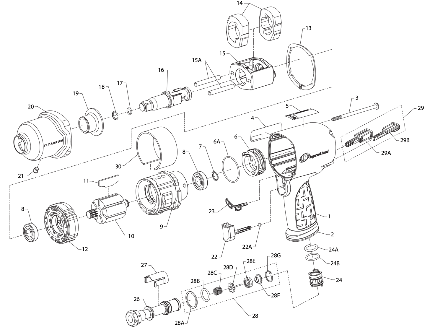 Ingersoll Rand 2135Timax 1 2