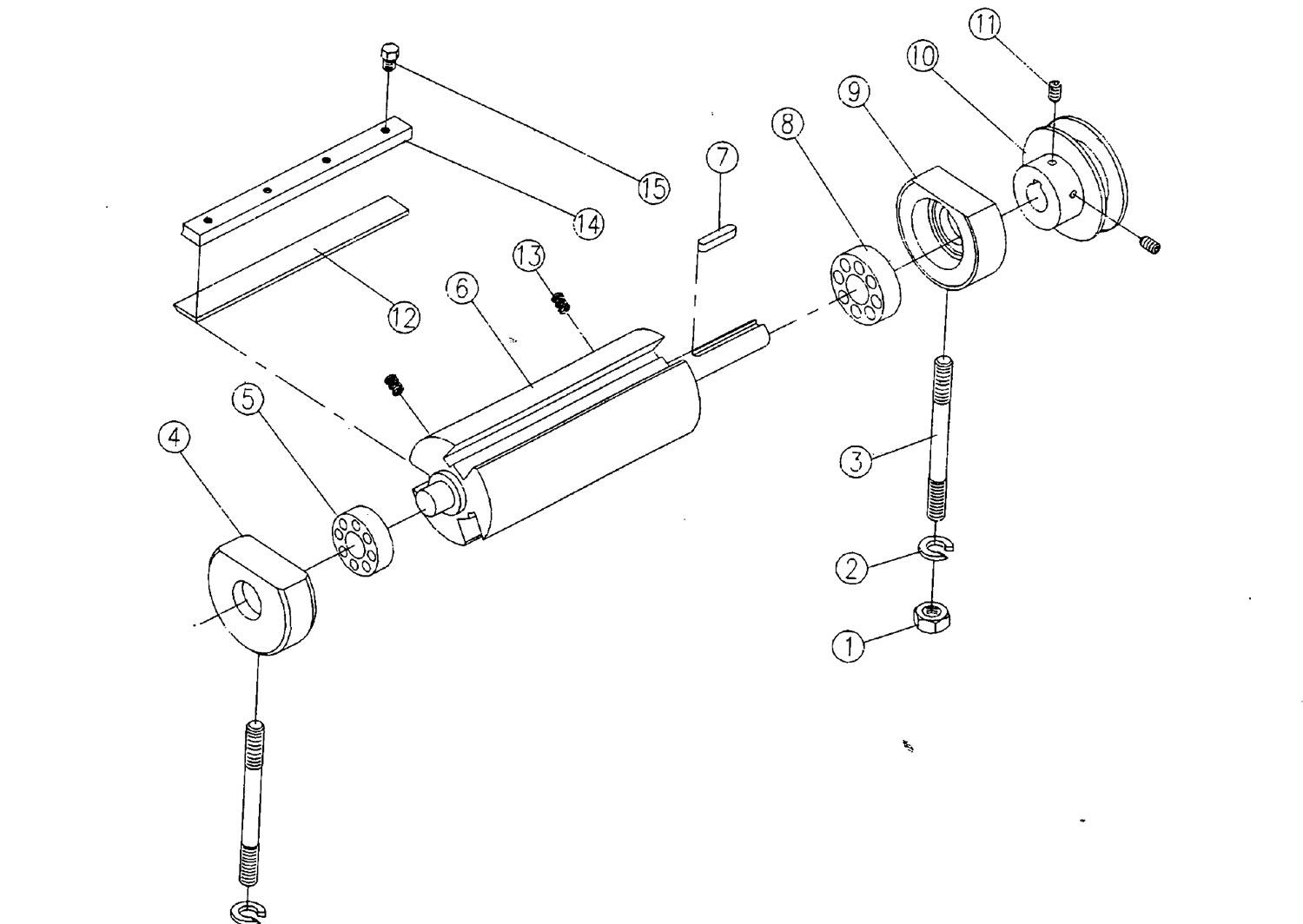 Jet Jj6Cs 6" Jointer (708456) Model Schematic Parts Diagram
