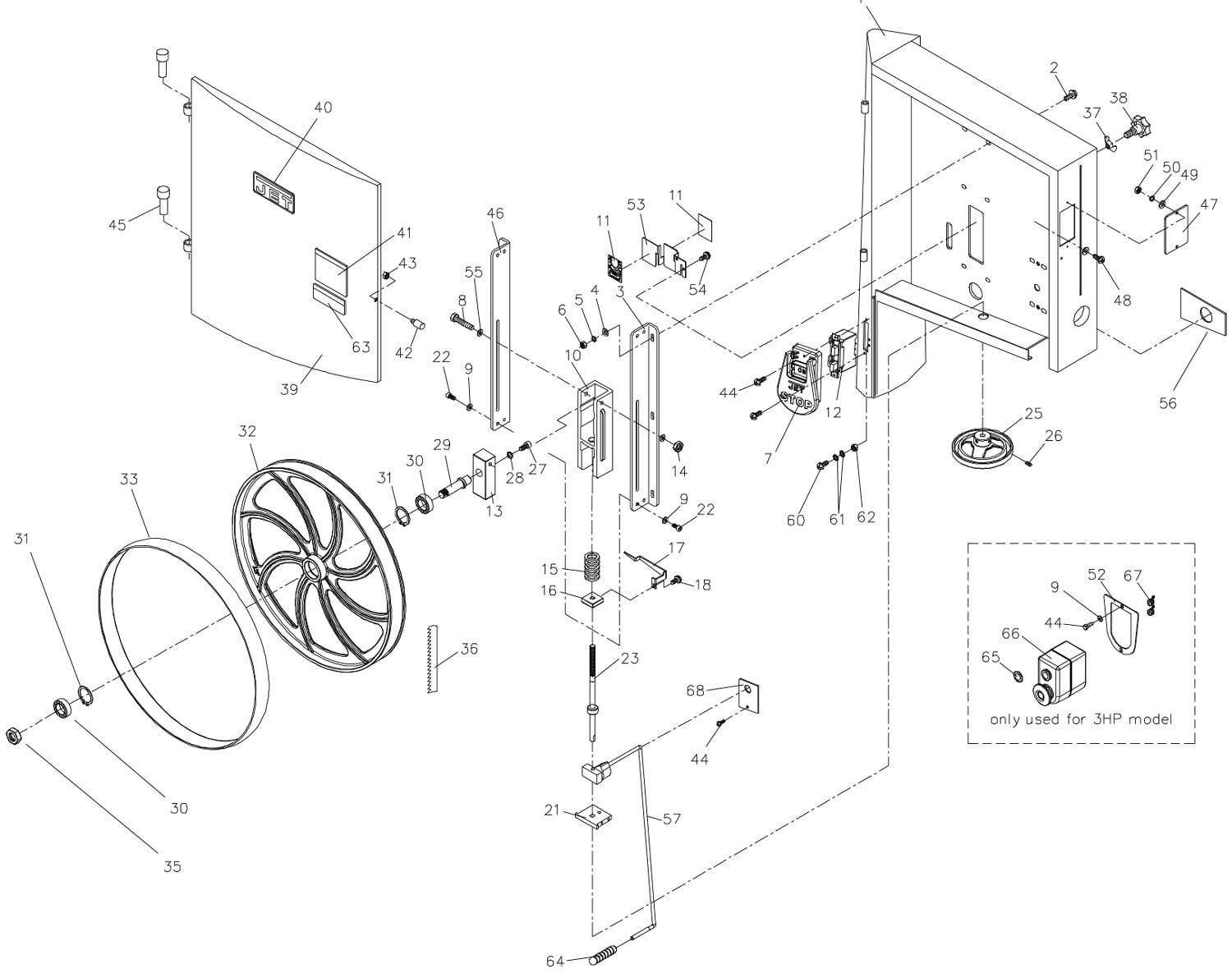 Jet Band Saw Parts Diagram Reviewmotors.co