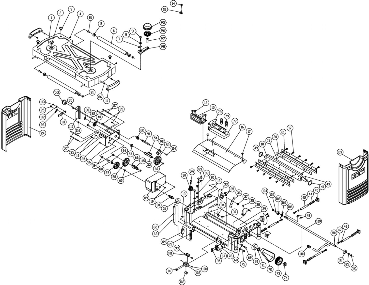 Jet Jwp-13Dx 13