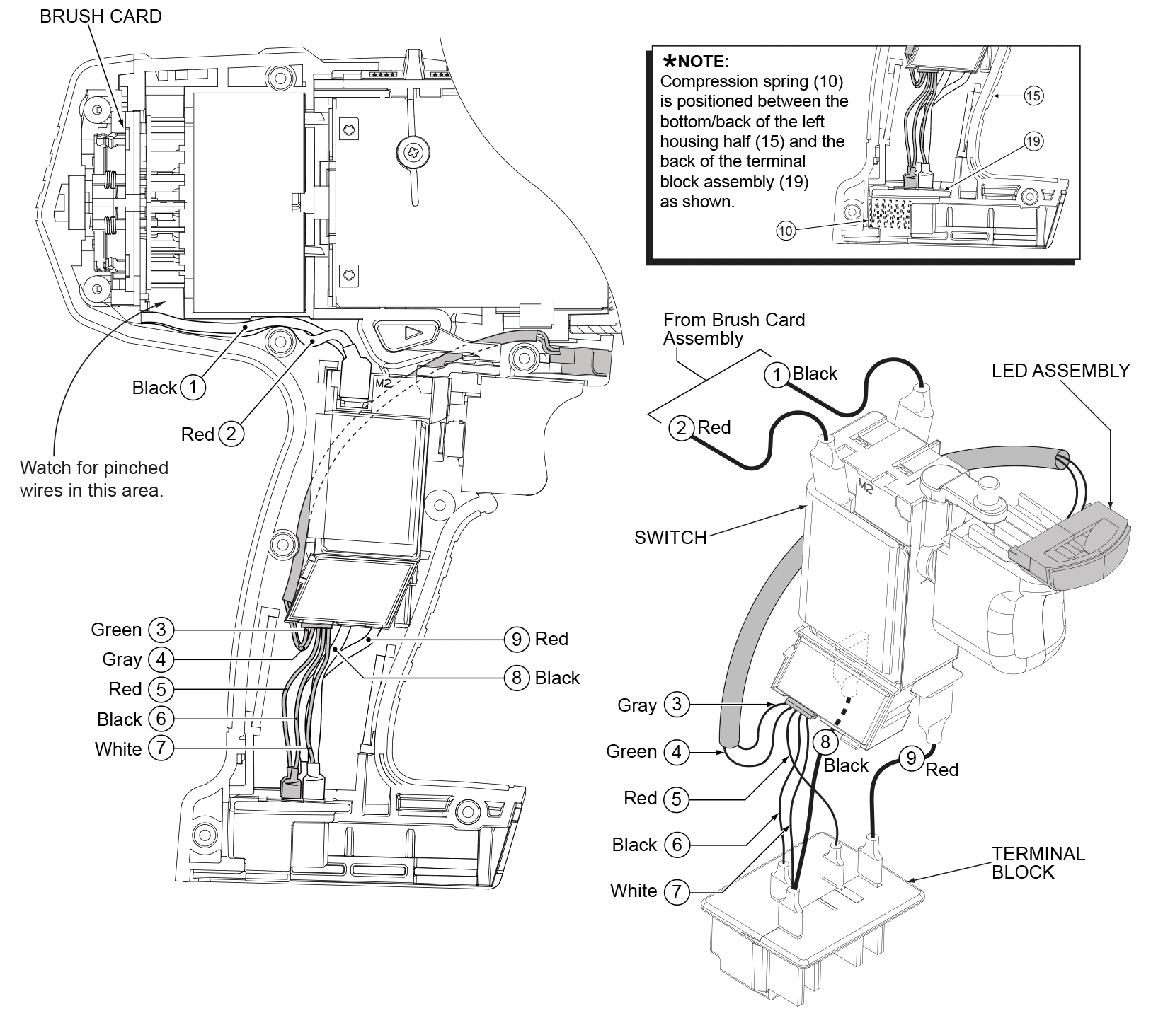 Milwaukee 2611 20 B54A 18 Volt Magnum 1 2In Hammer Drill Model