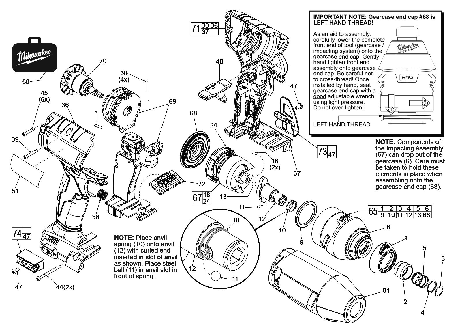 Milwaukee 2753 22 G76A M18 Fuel 1 4