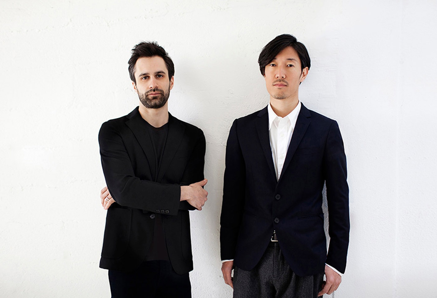 Studio Mist-O’s Tommaso Nani and Noa Ikeuchi who run their design office from Milan and Tokyo. Photo c/o Living Divani. 