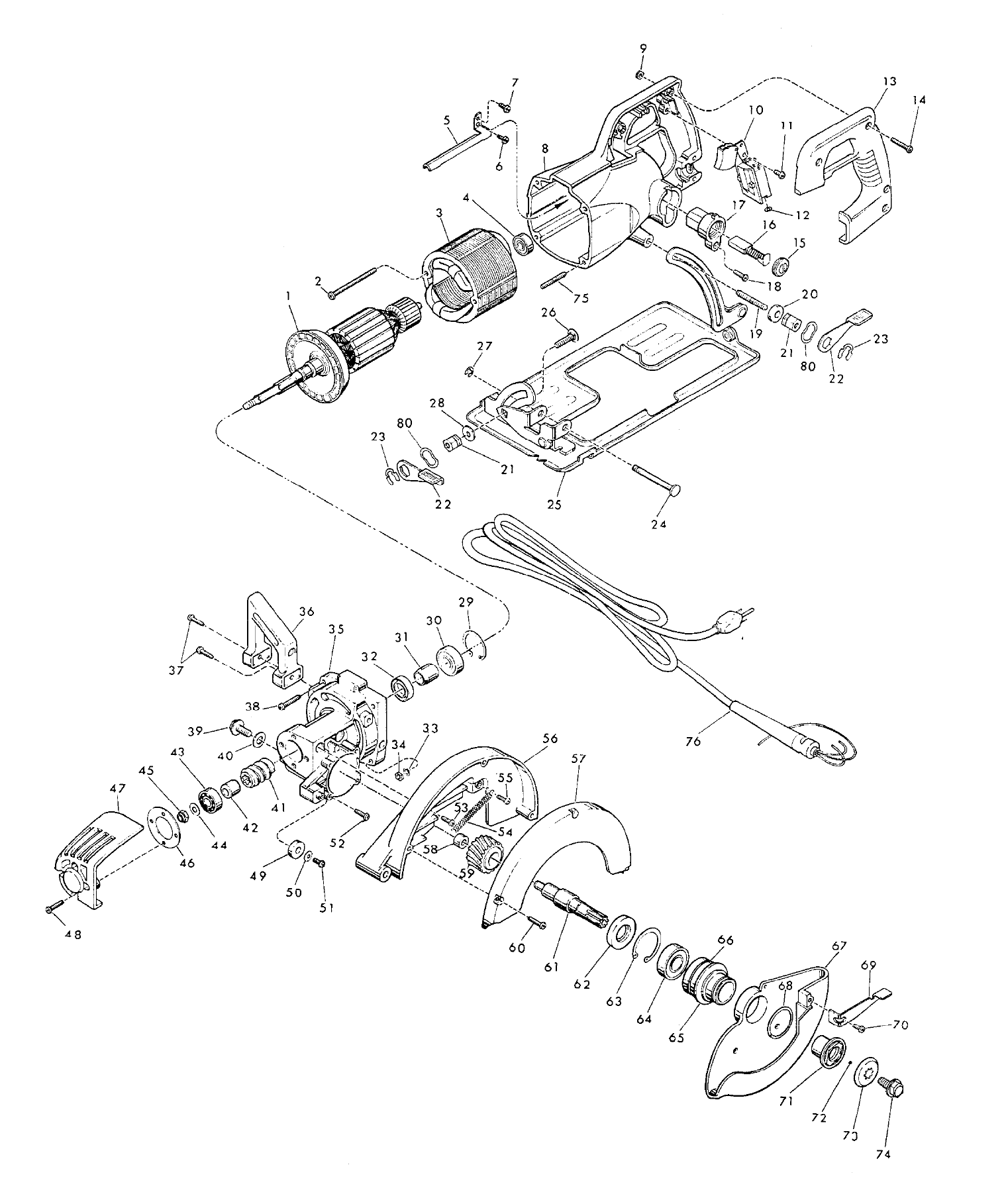 milwaukee-6377-620-16000-7-1-4in-worm-drive-saw-model-schematic-parts