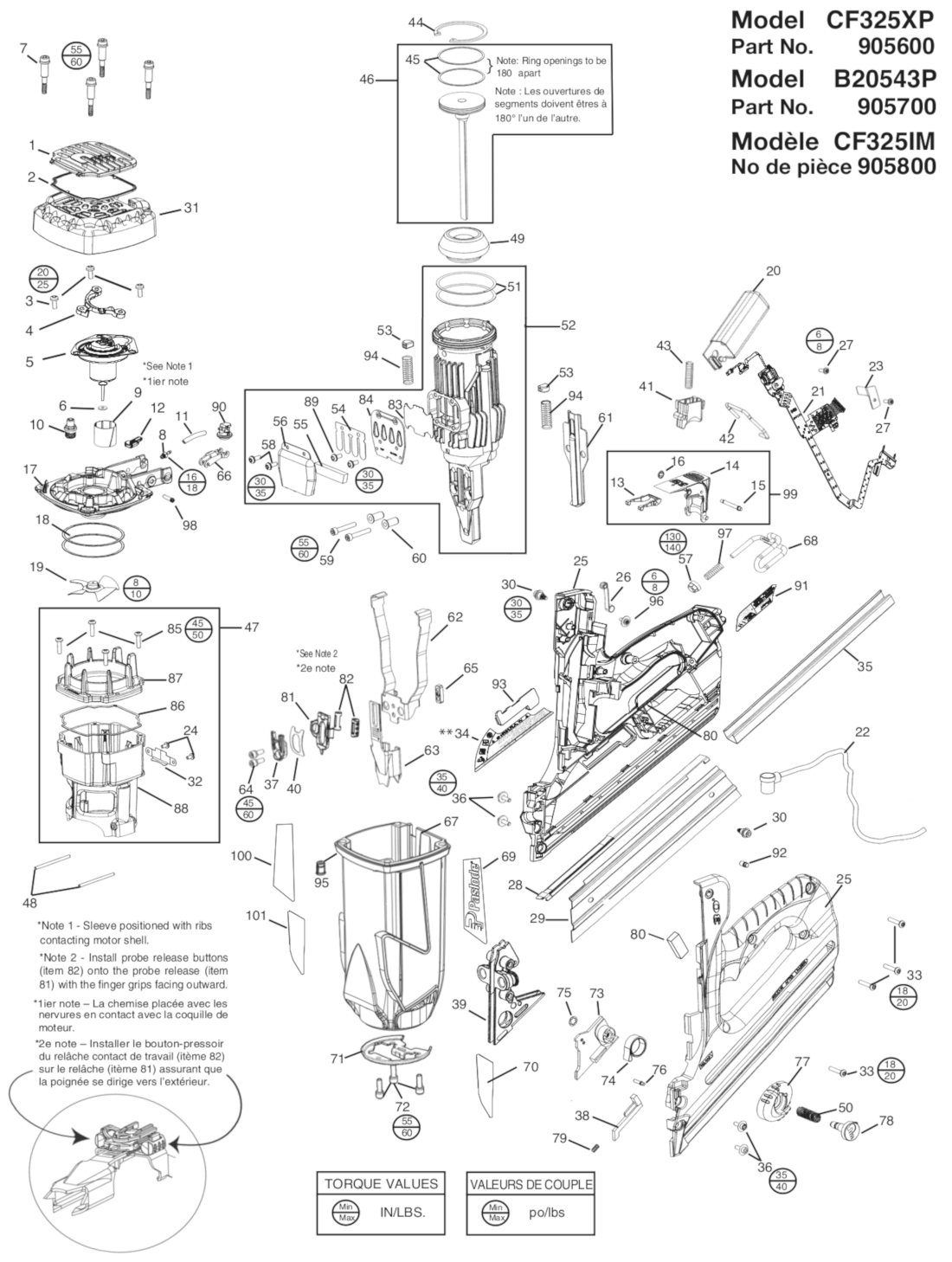 Paslode cf325xp discount stores