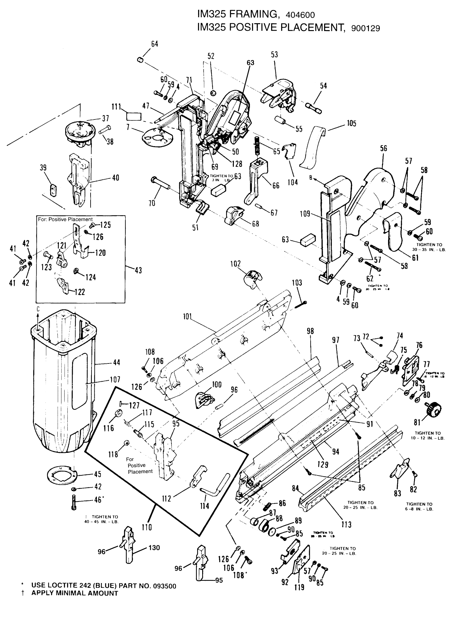 Paslode Im325_Solid_State Impulse Cordless Framing Nailer ...