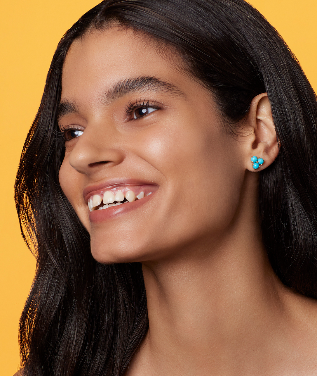                 Three is simply just never a crowd when it comes to our Kingman Turquoise Classic Trio Studs.SHOP CLASSIC TRIO STUDS            