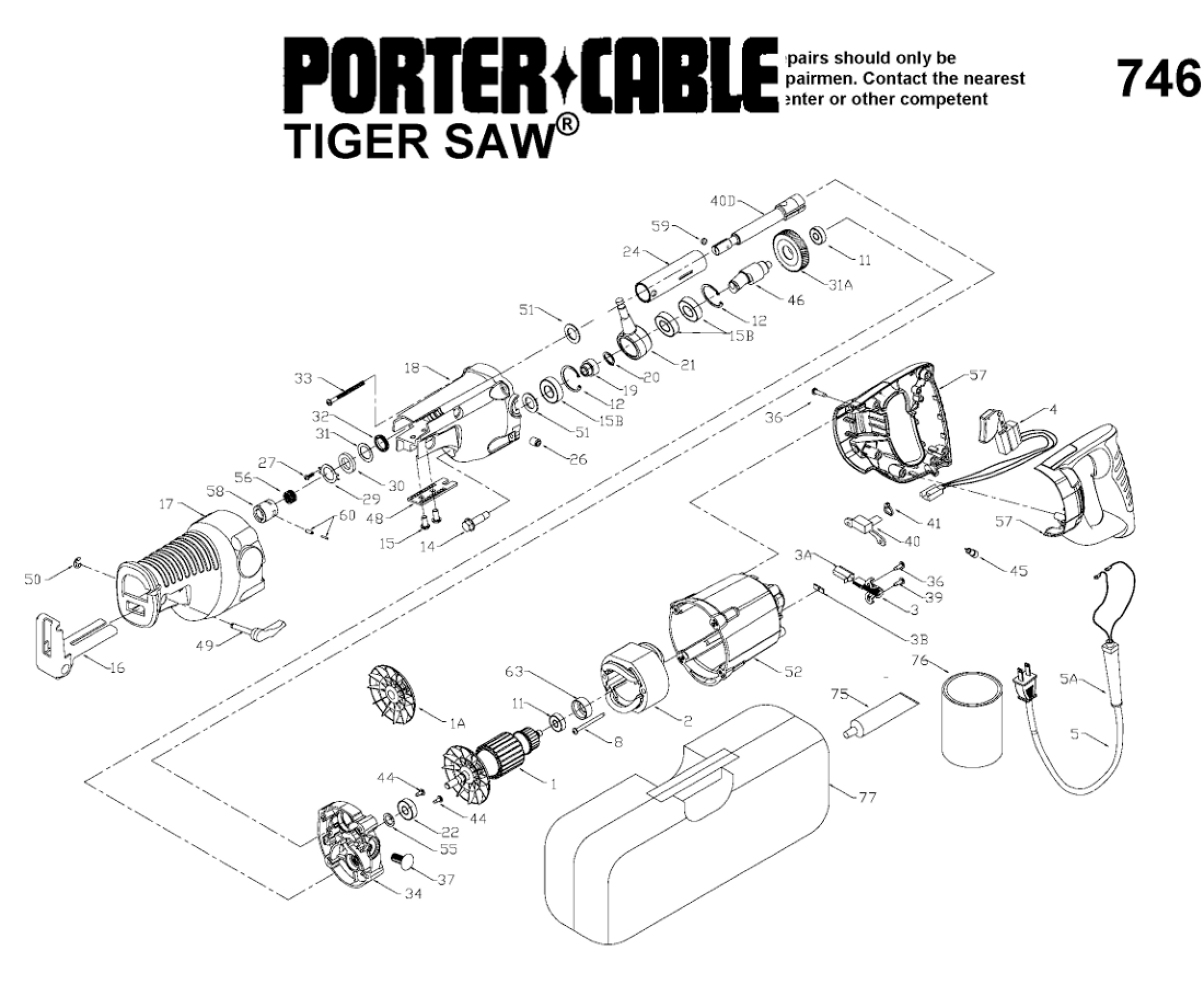 Tiger sawzall hotsell