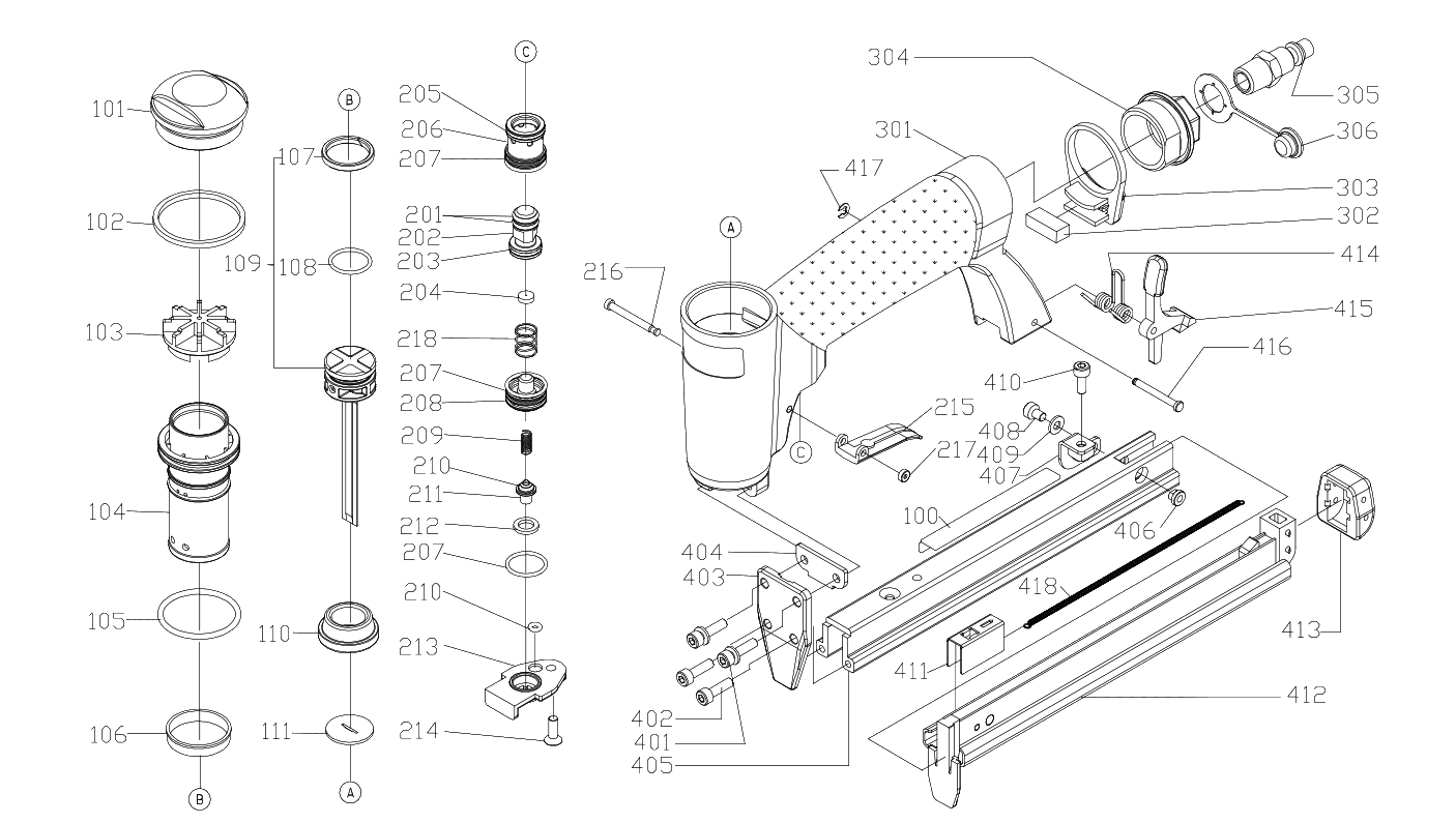 Porter cable on sale upholstery staple gun