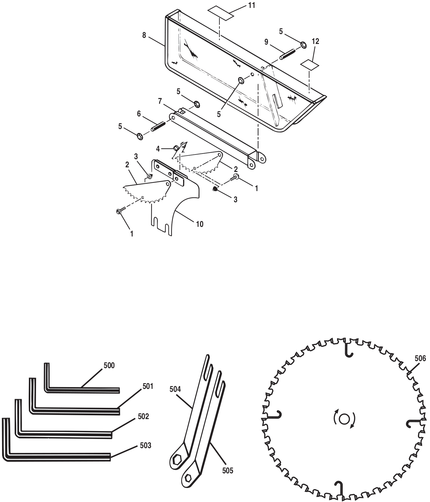 Ryobi Bt3100 1 10 Inch Table Saw Model Schematic Parts Diagram