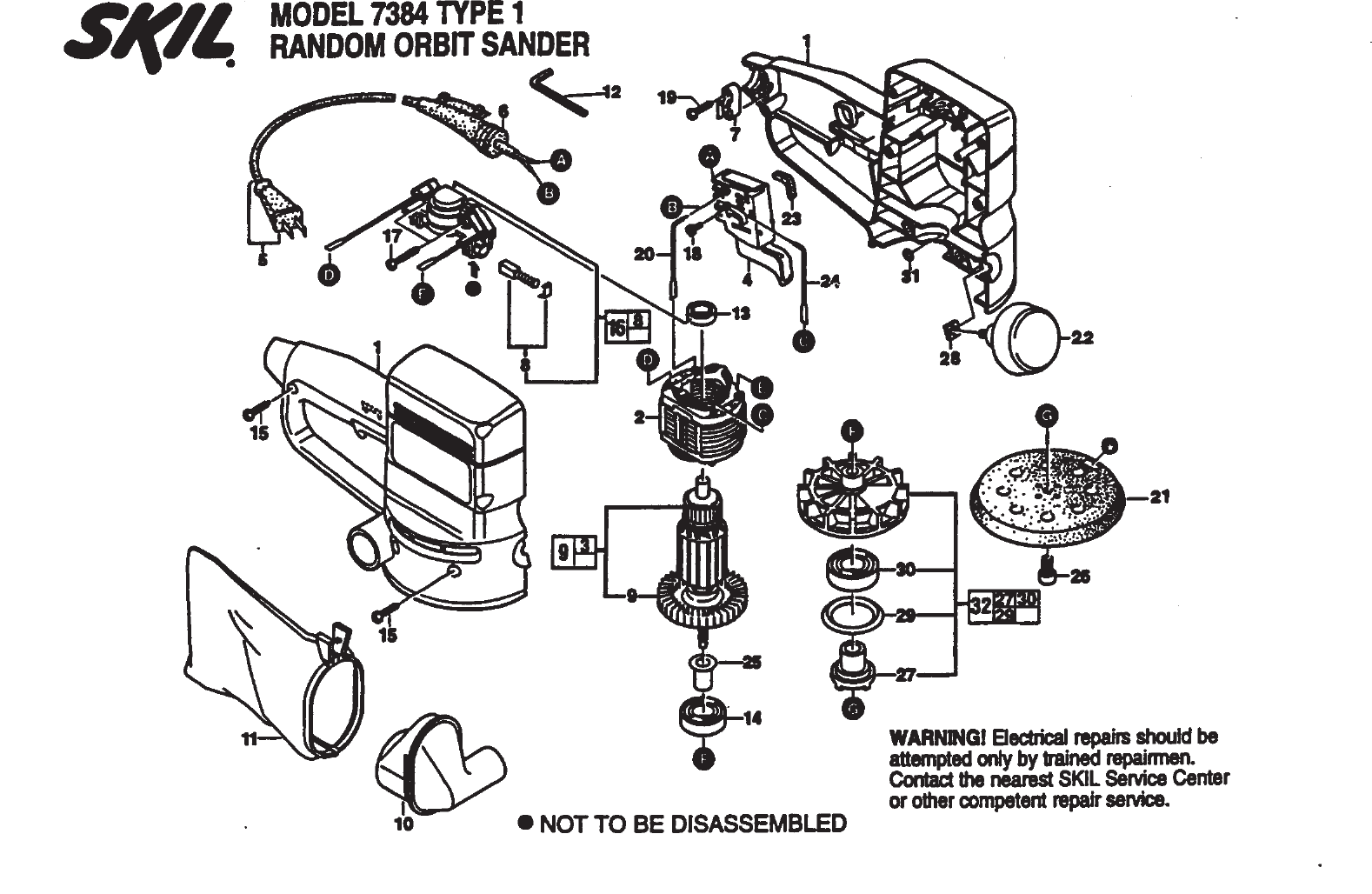 Orbital Sander Parts Breakdown | Reviewmotors.co