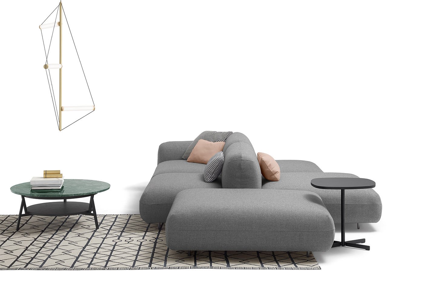 The Tokio sofa by Swedish designers Claesson Koivisto Rune for Arflex. Photo c/o Arflex. 