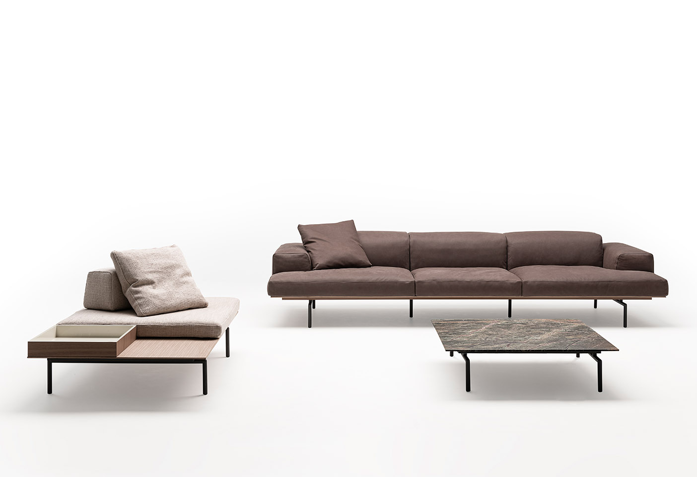The Sumo Sofa collection designed by Piero Lissoni for Living Divani. Photo c/o Living Divani. 
