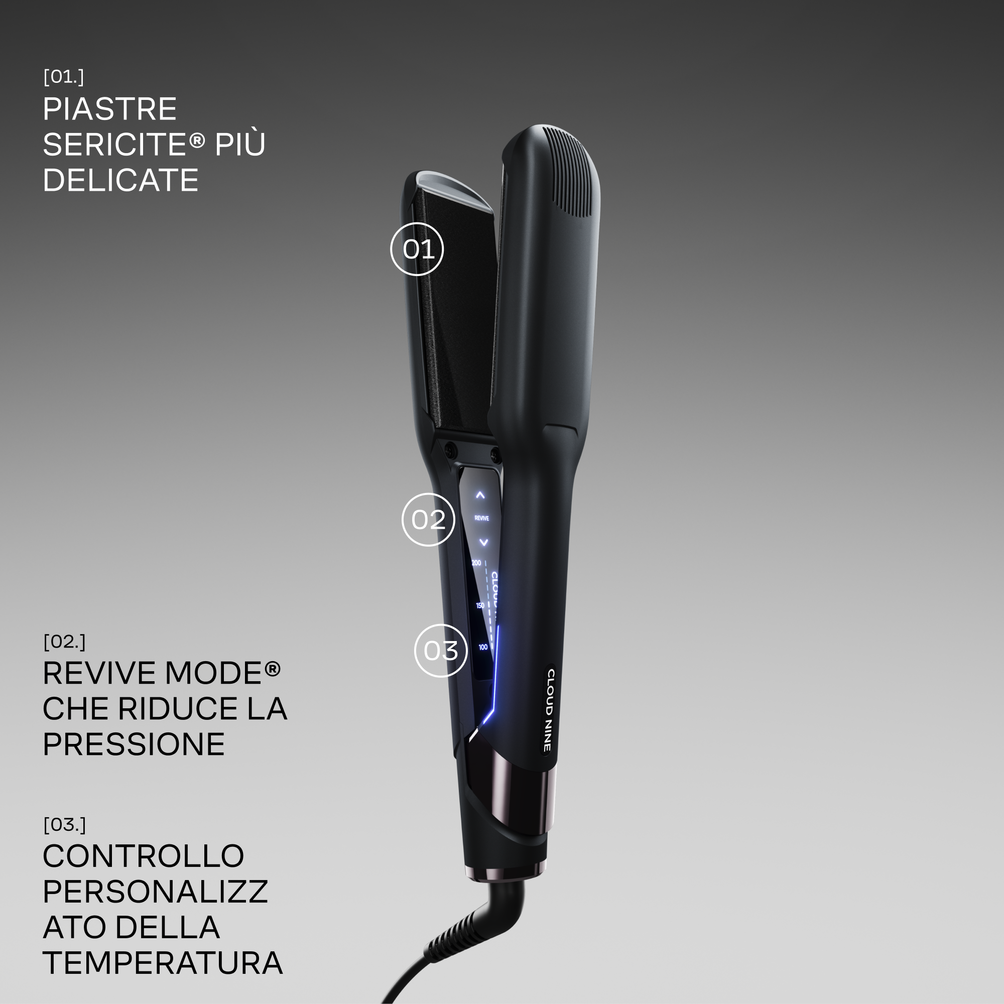 Wide Iron Piastra