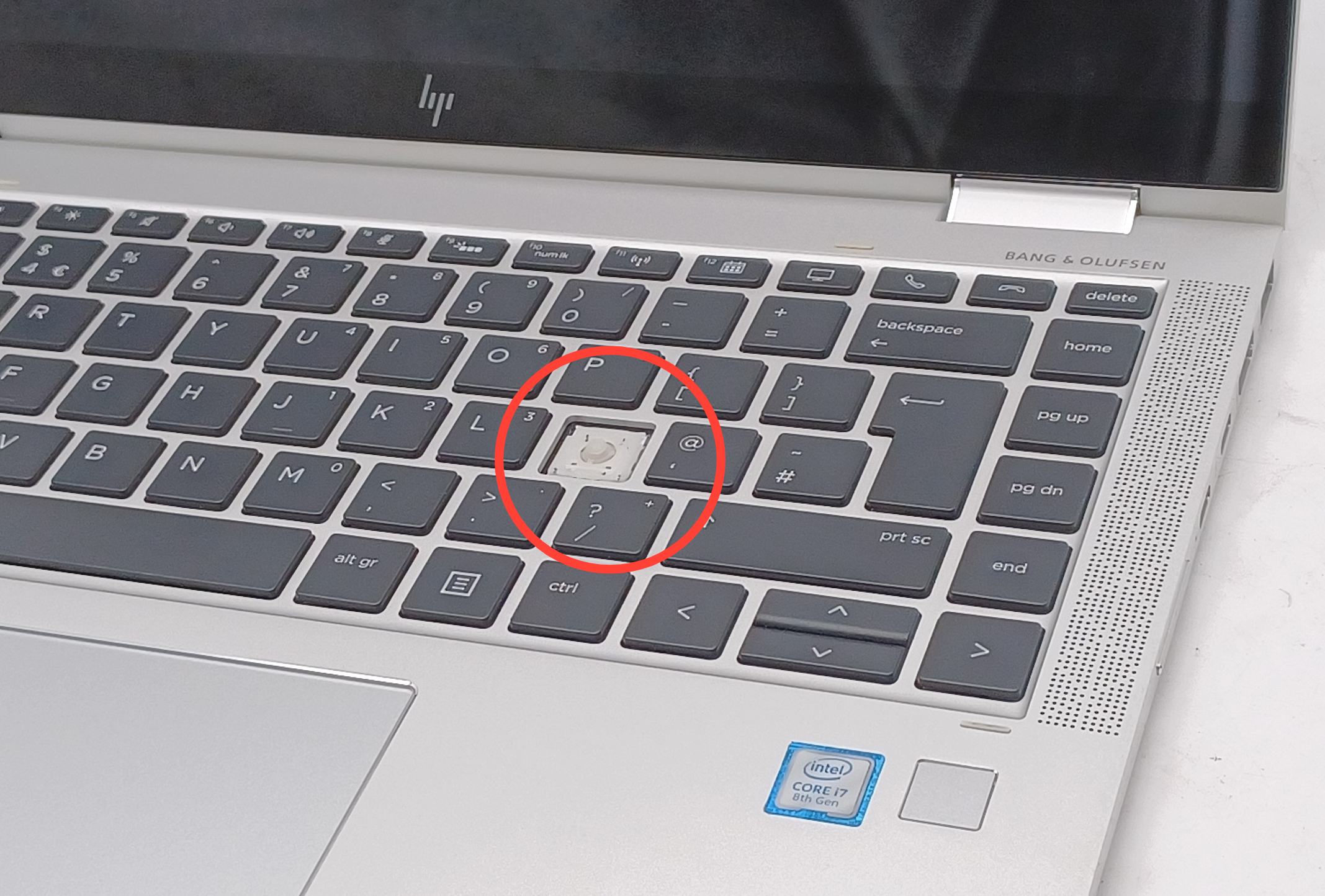 Device # 1 - Missing Key (; :)