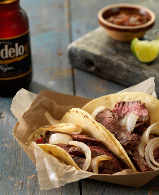Chipotle Steak Tacos With Caramelized Onions