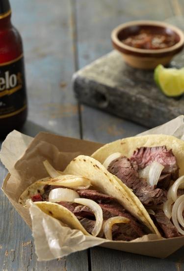 Chipotle Steak Tacos With Caramelized Onions