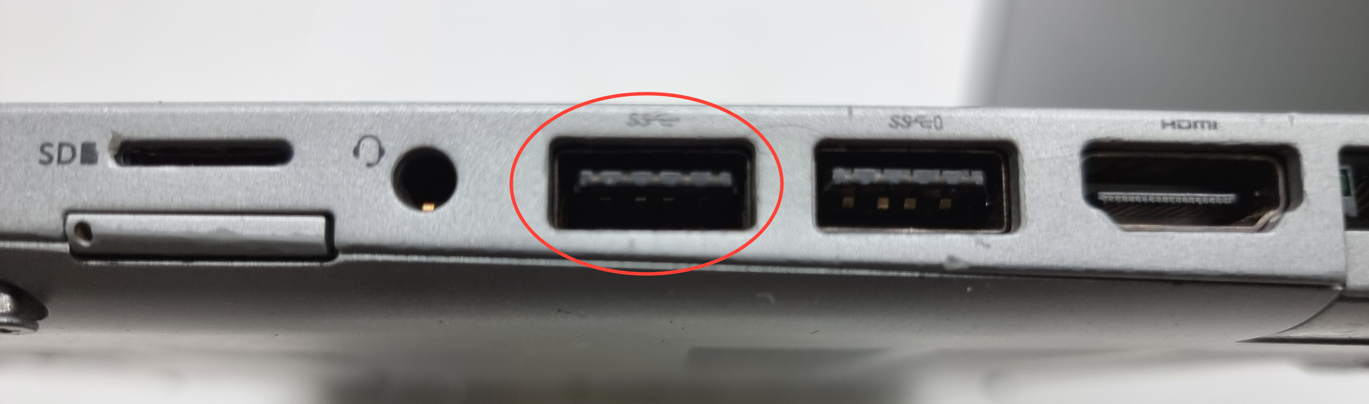 Device #1 - Damaged USB Port