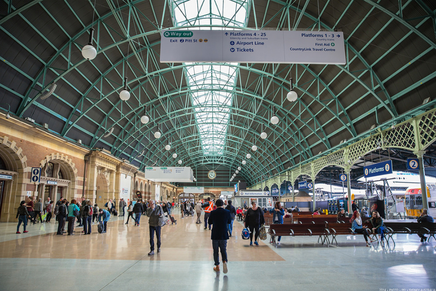 Sydney's Central station. 
