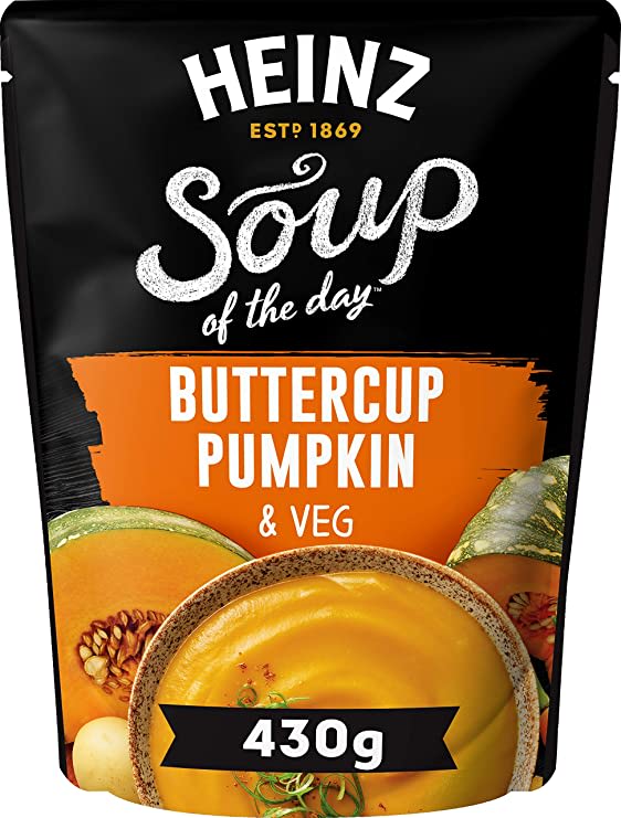 Photograph of 1 x 430g Heinz® Soup of the Day® Buttercup Pumpkin & Veg product