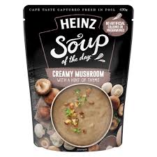 Photograph of 1 x 430g Heinz® Soup of the Day Creamy Mushroom and Thyme product
