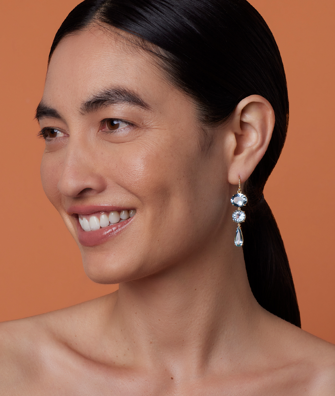                 Keep things interesting with our new Gemmy Gem Triple Drop earring style.            