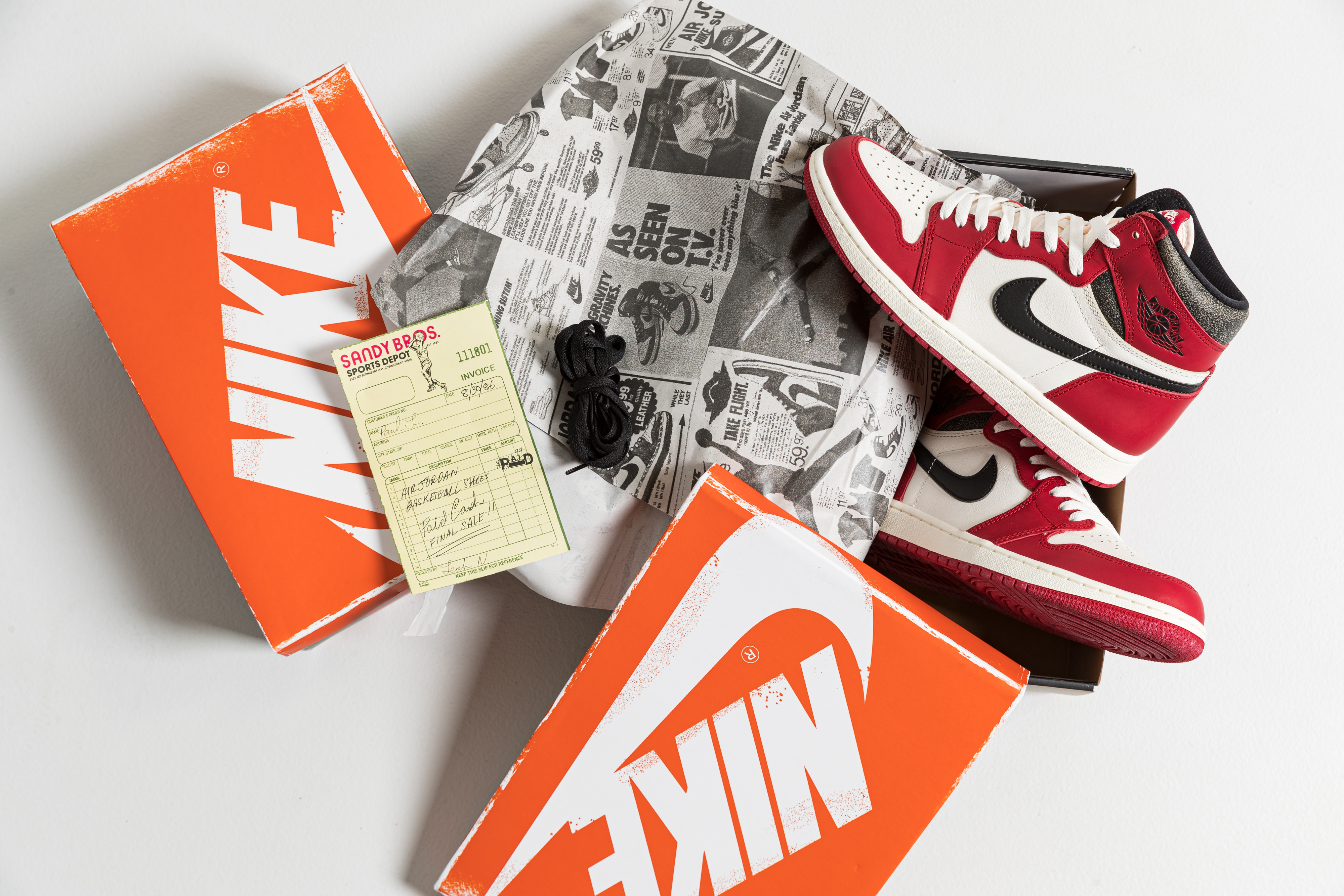 Up There Launches - Nike Air Jordan 1 Retro 'Lost & Found'