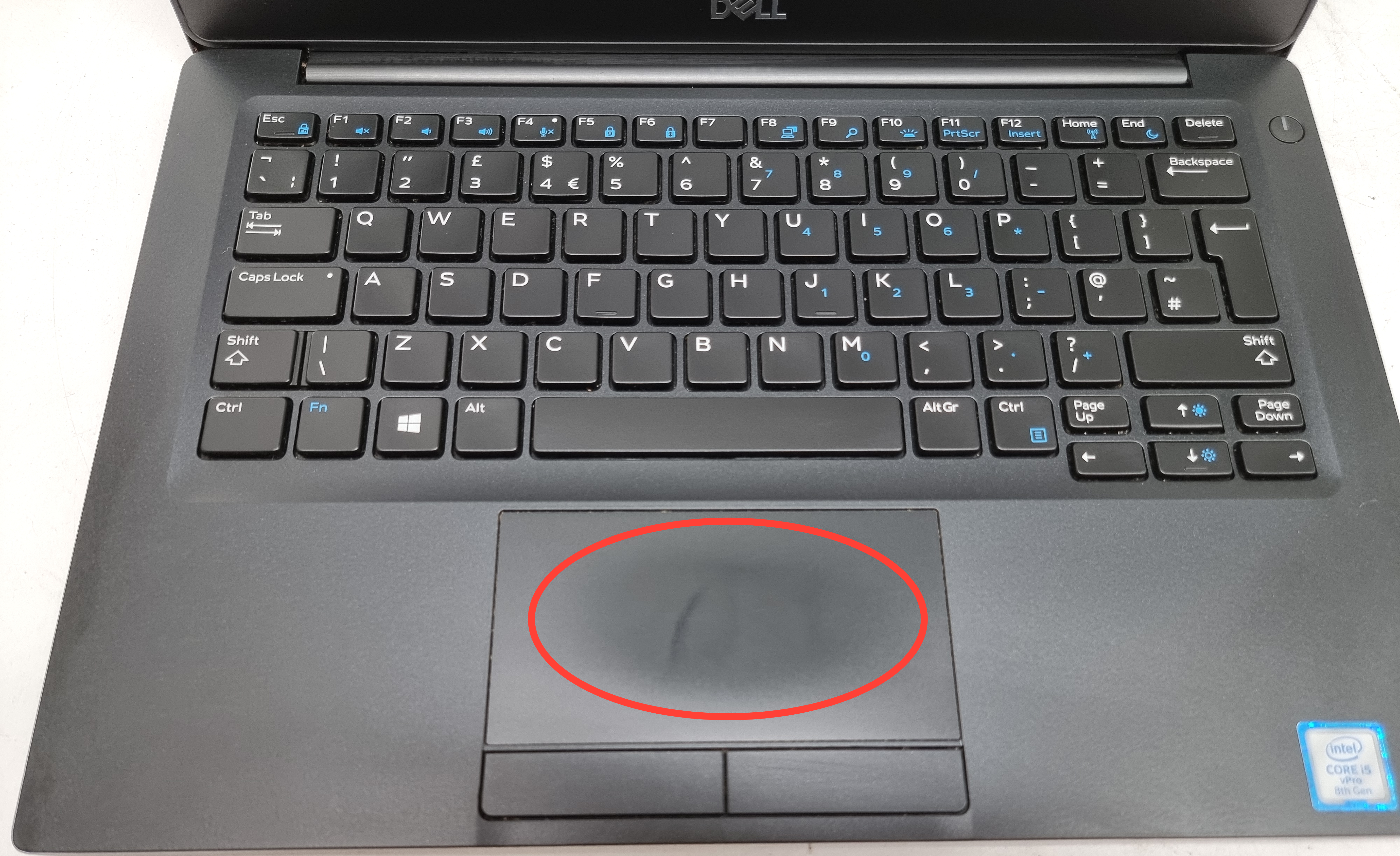 Device #1 - Worn Touchpad