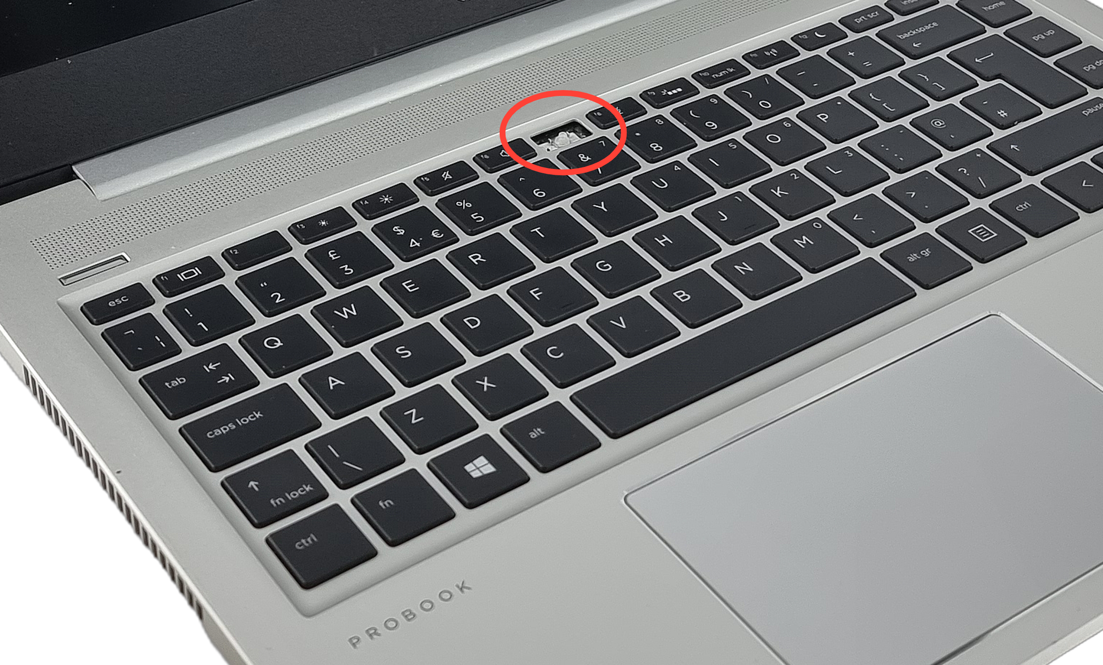Device #1 : one keyboard key missing(f7)