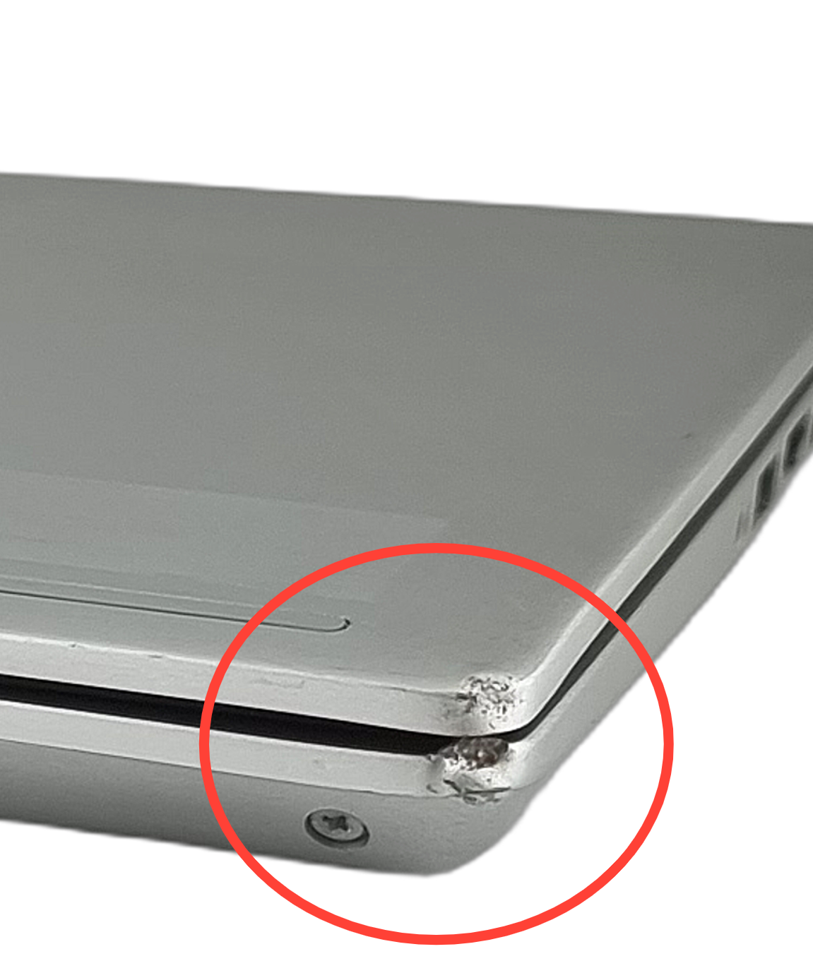Device #3 : Dent on right corner