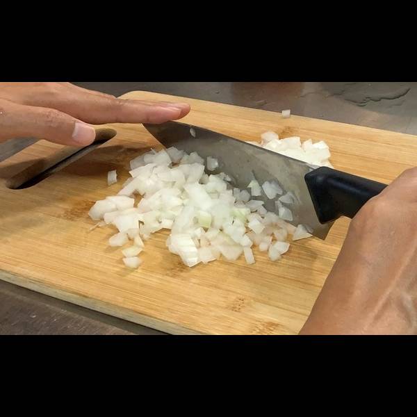 Chopping the Onions 