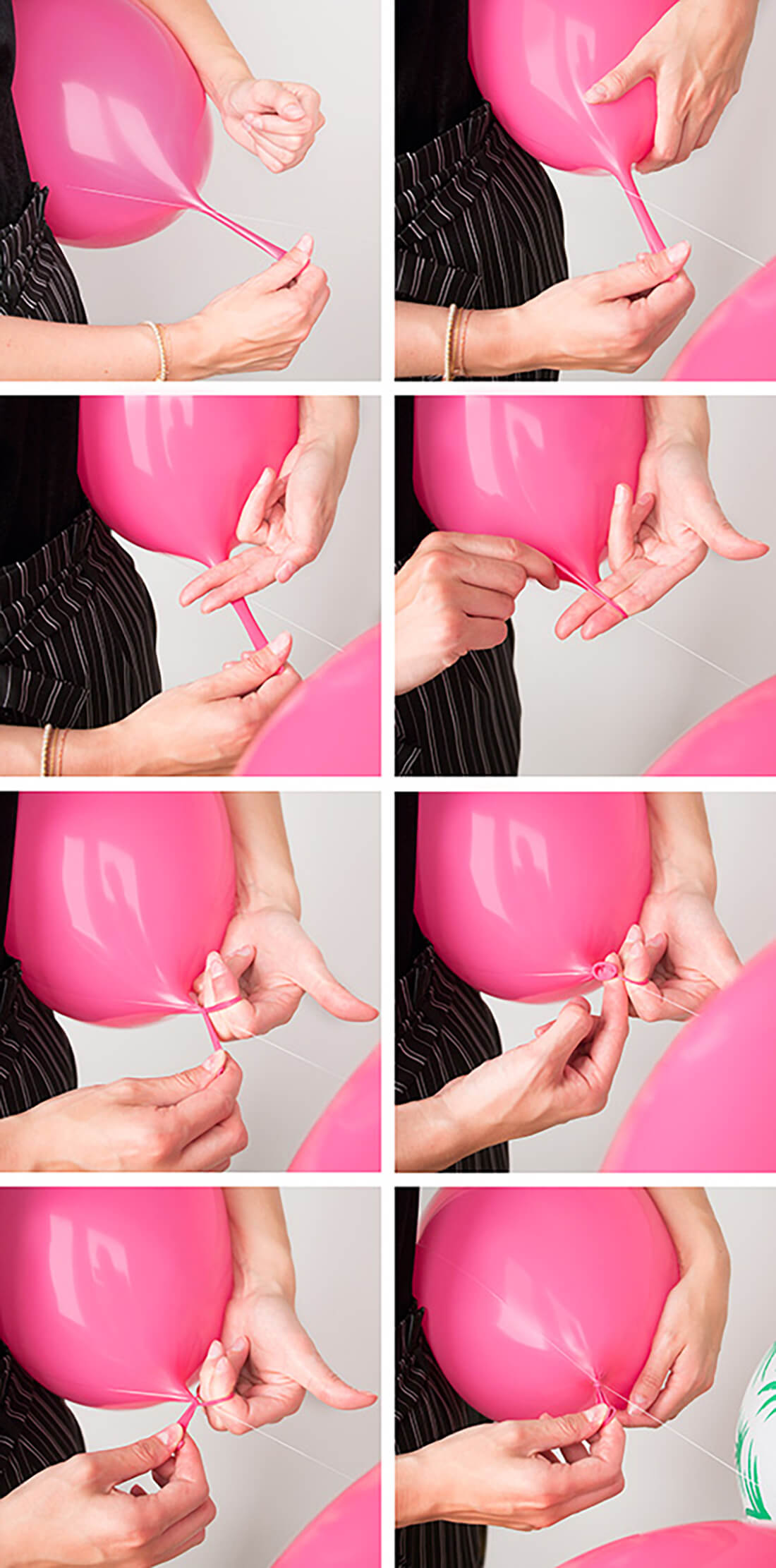 comment faire une arche de ballons sans structure DIY 