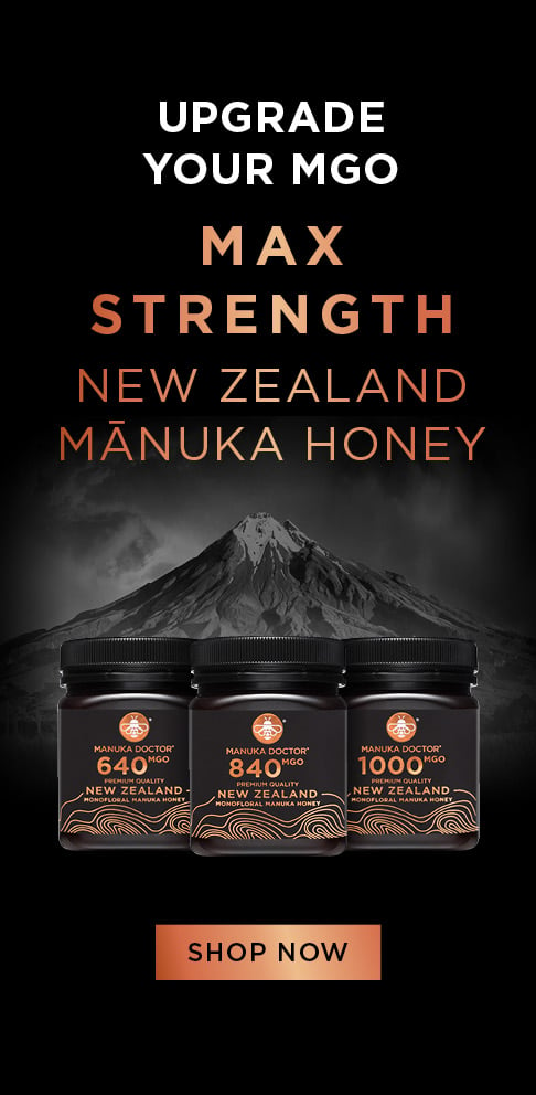 Upgrade to Max Strength Manuka Honey