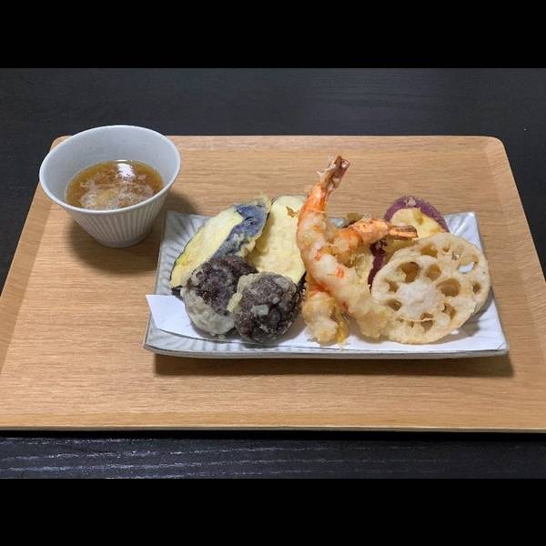 Serving the tempura