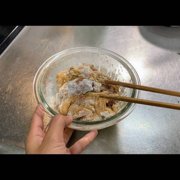 Adding the Flour and Starch