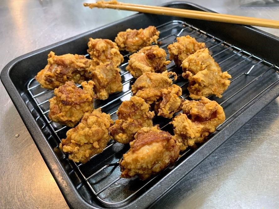 Nisshin Karaage Japanese Fried Chicken Flour Roasted Soy Sauce 100g