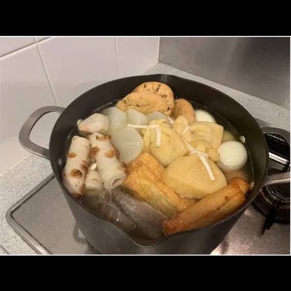 Simmering the Oden 