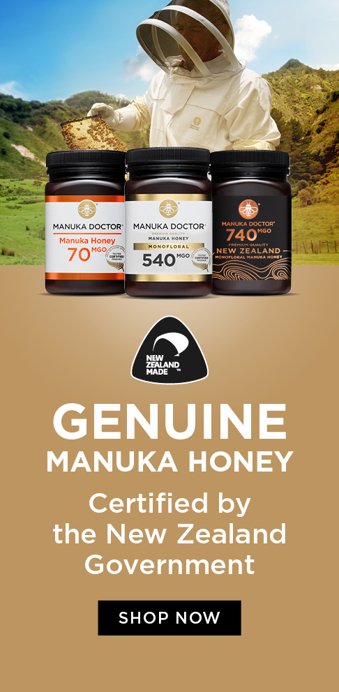 Genuine Manuka Honey - Shop Now