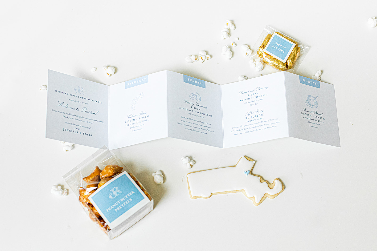Our Wedding Welcome Favorites