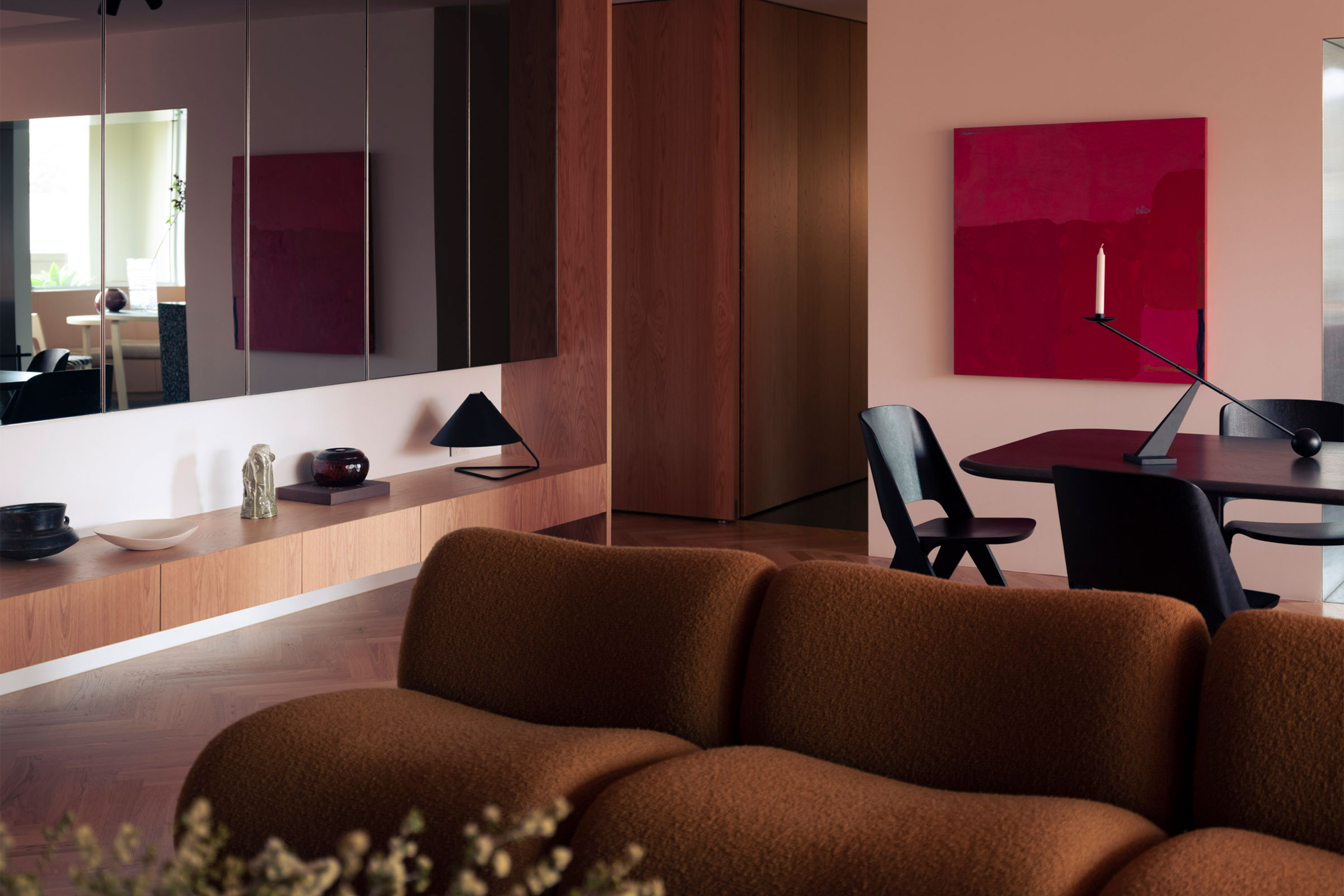 Lemmy Modular Sofa Poppy Rust