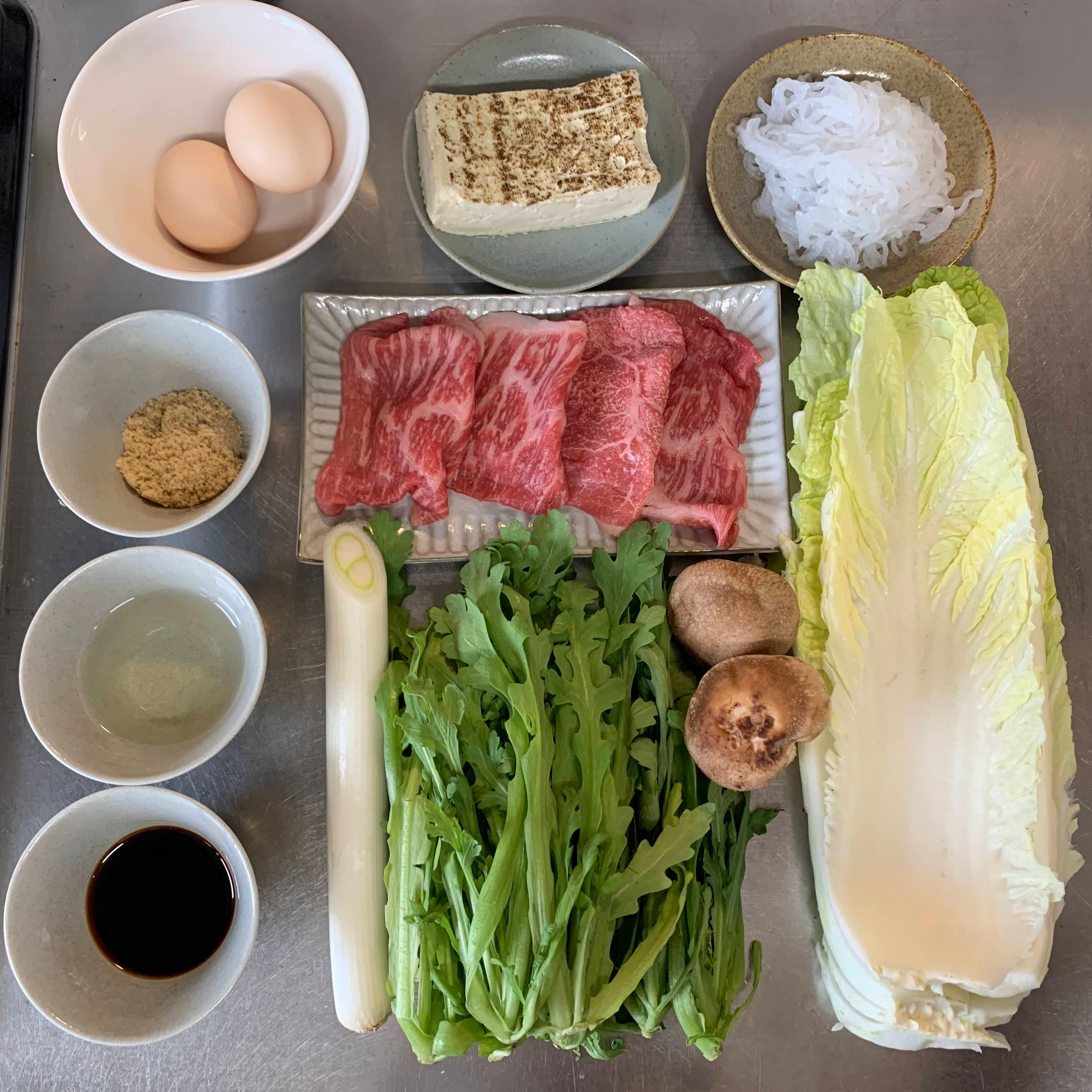 How to Make Sukiyaki at Home — Kansai Sukiyaki Recipe Japanese Taste