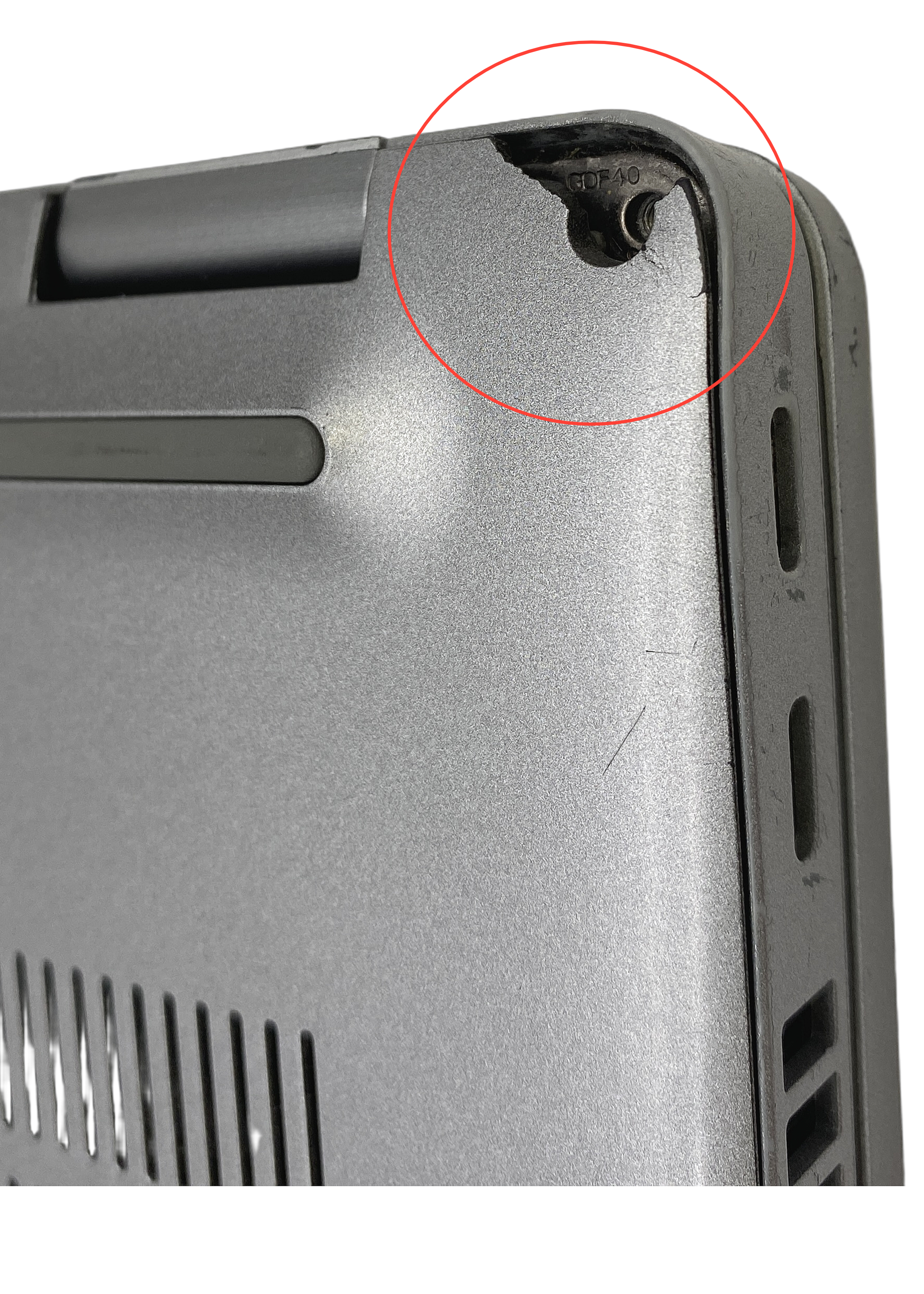 Device #3 - broken corner