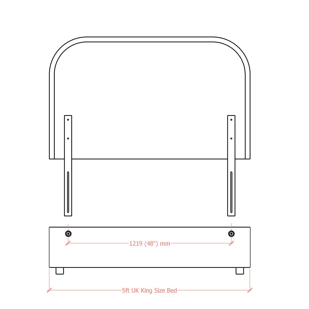 Finding the Headboard Strut Attachment Points on Your Bed Frame